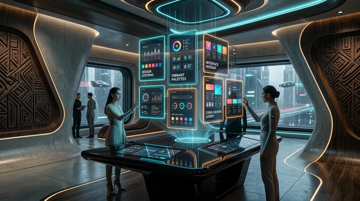 Artes do Sul Cyber-Growth Theme Studio Hero Visual